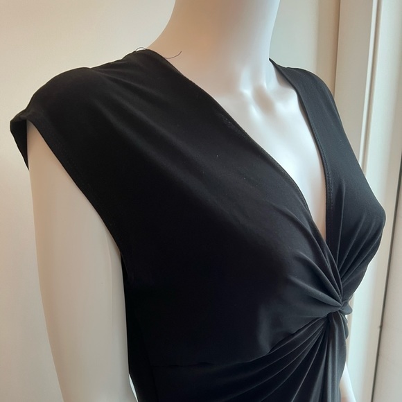 TIANA B | Super Flattering Black Lightweight Knee-Length Dress - Picture 2 of 3